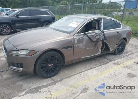 2016 Jaguar Xf 35T Prestige из США, поврежденный, VIN SAJBE4BV2GCY08807